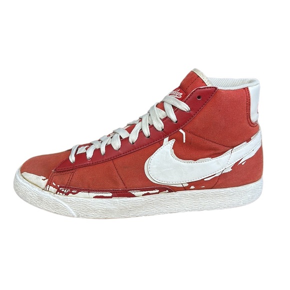 Nike Blazer High Brooklyn Jackie Robinson Pack Red #316664-612 Men’s Size 9.5 - Picture 7 of 12